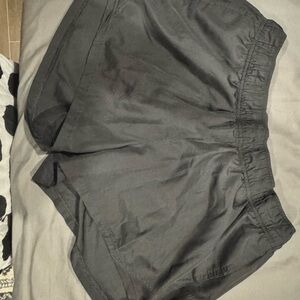 Athletic Works Black Athletic Shorts Lightweight Elastic Waist